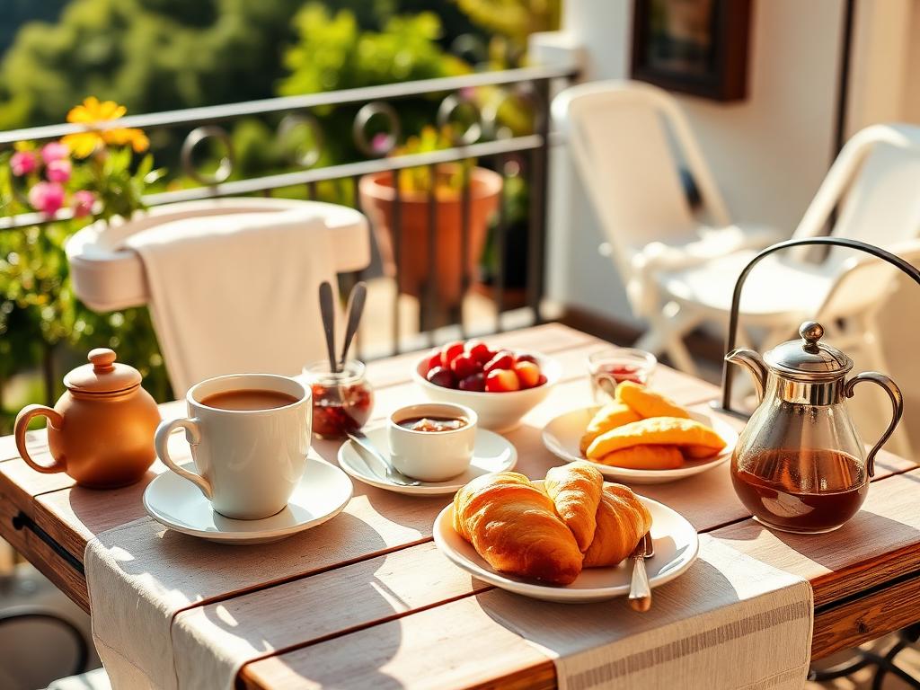 Colazione con prodotti locali
