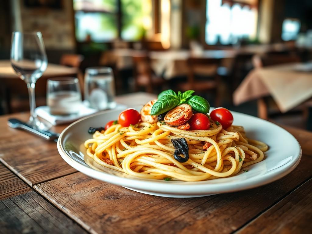 Atmosfera e arredamento del ristorante